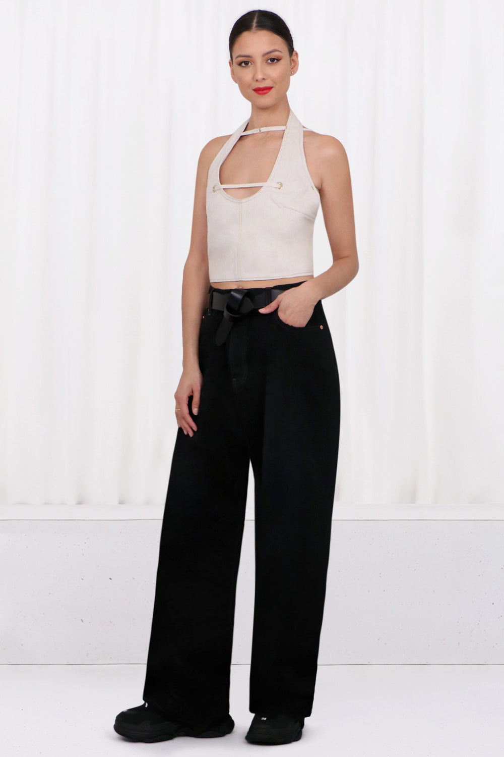 JACQUEMUS TOPS LE HAUT PAPIER TOP | OFF WHITE