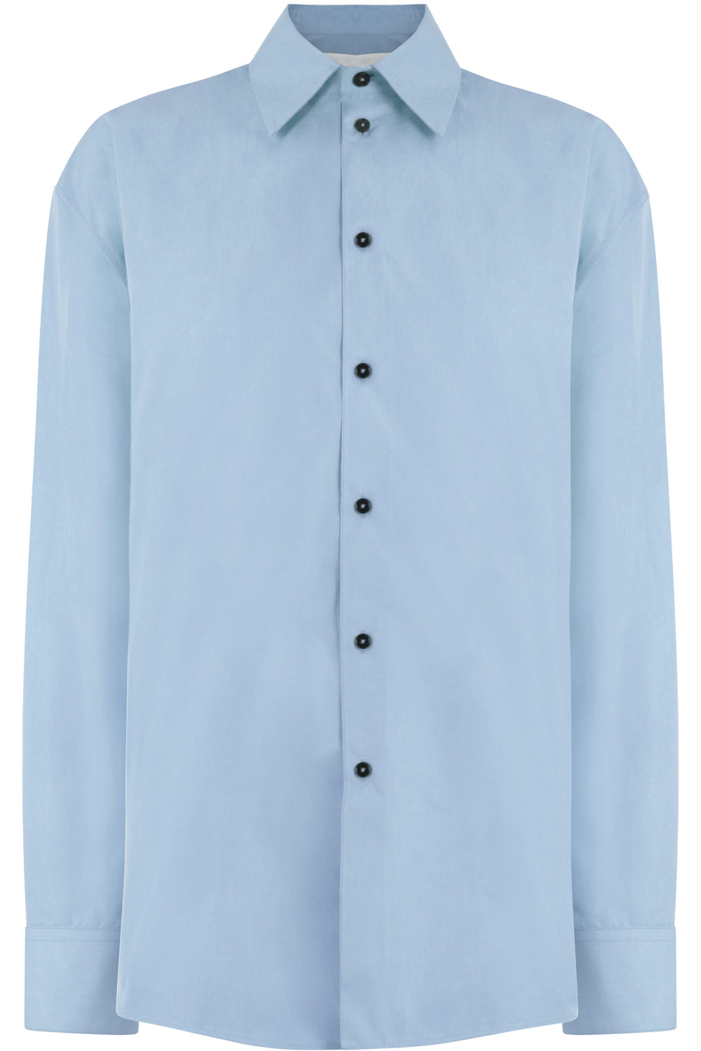 JIL SANDER RTW POINTED COLLAR SHIRT L/S COBALT