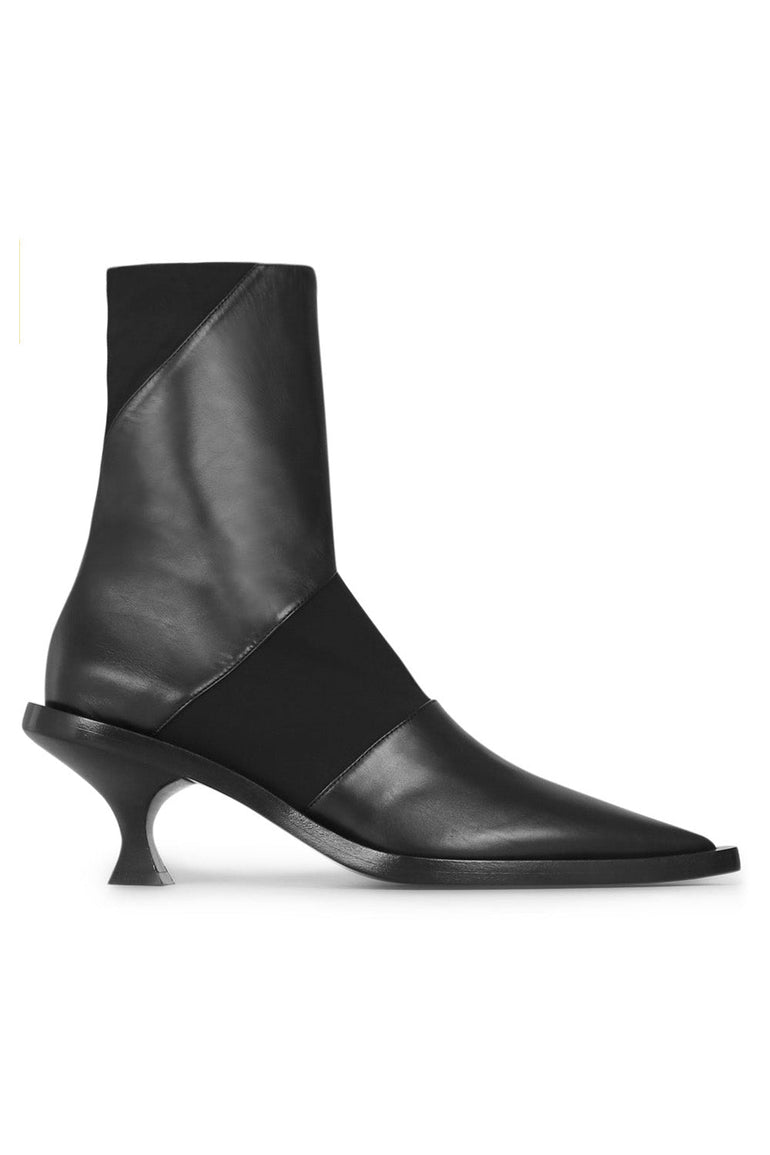 JIL SANDER SHOES ANKLE BOOT BLACK