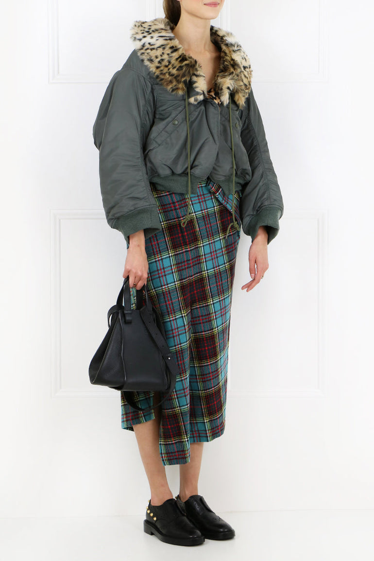 JUNYA WATANABE RTW BOMBER JACKET SAGE GREEN