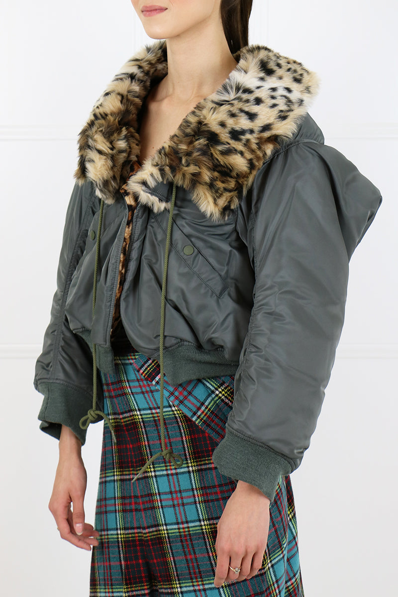 JUNYA WATANABE RTW BOMBER JACKET SAGE GREEN