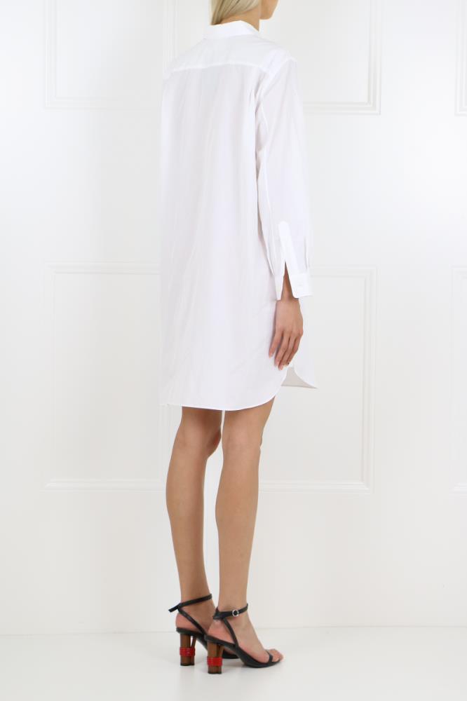JUNYA WATANABE RTW COTTON SHIRT DRESS WHITE