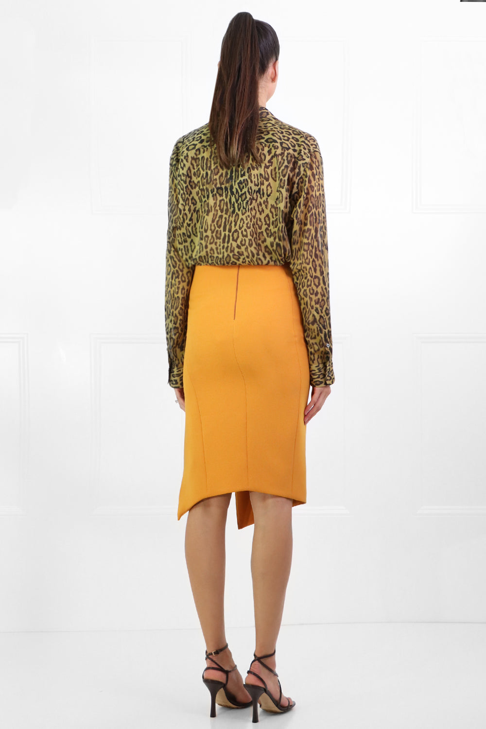 JUNYA WATANABE RTW LEOPARD PRINT SHIRT L/S MULTI