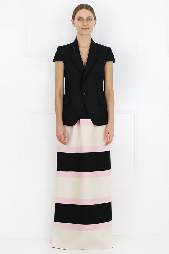 JUNYA WATANABE RTW BLACK / BLACK S/LESS BLAZER BLACK