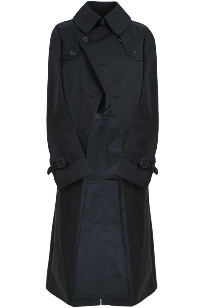 JUNYA WATANABE RTW BLACK / JP L TRENCH CAPE BLACK