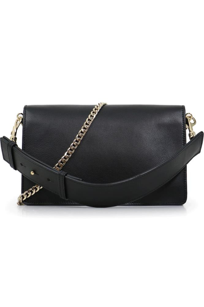 JW ANDERSON BAGS BLACK LOGO CROSS BODY PURSE BLACK