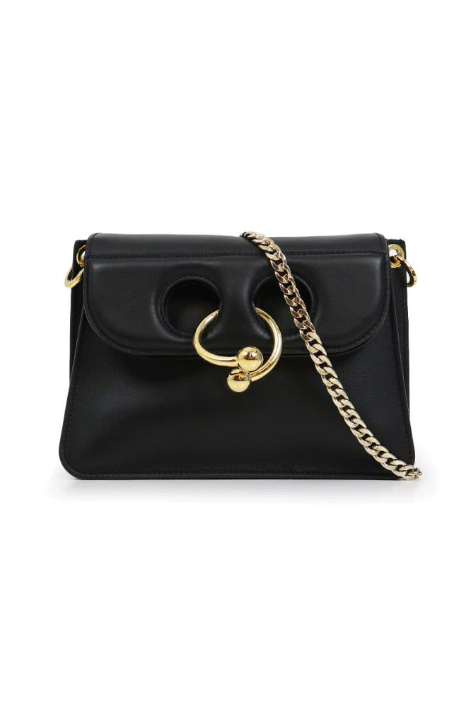JW ANDERSON BAGS BLACK PIERCE MINI BAG BLACK