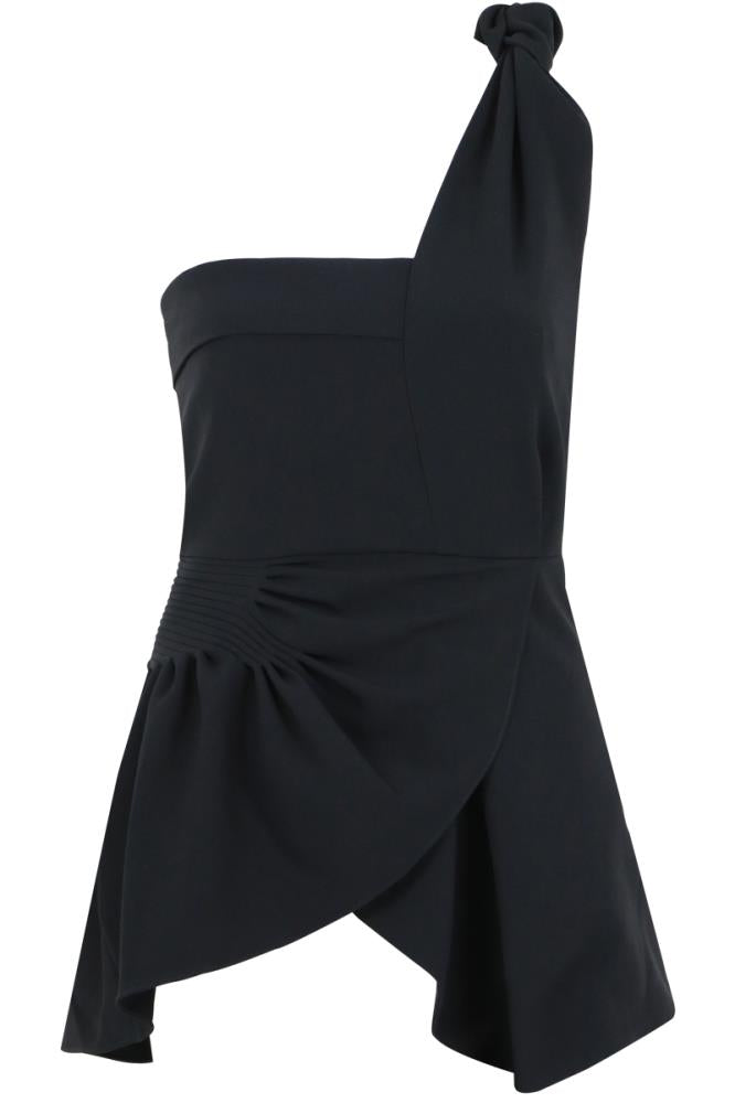 JW ANDERSON RTW BLACK / UK10 BEACH BODICE TOP BLACK