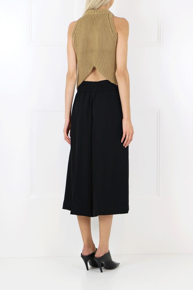JW ANDERSON RTW SLEEVELESS HALTERNECK KNIT FAWN