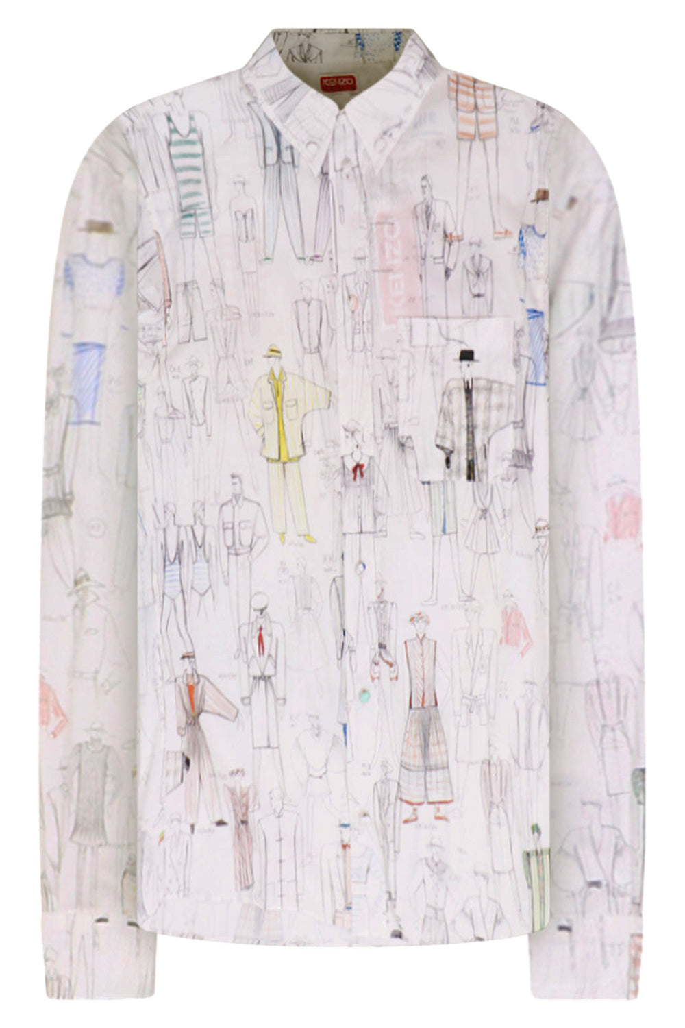 KENZO RTW PRINTED SHIRT