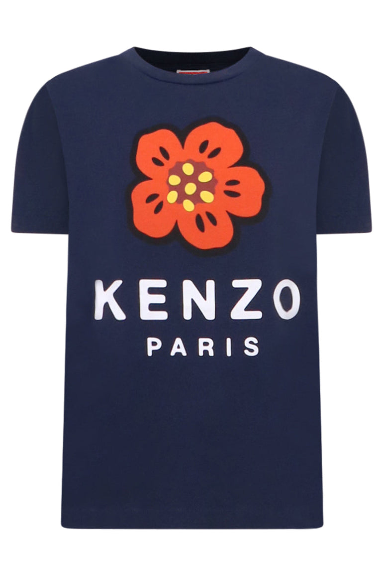 KENZO RTW SEASONAL LOGO CLASSIC T-SHIRT | MIDNIGHT BLUE
