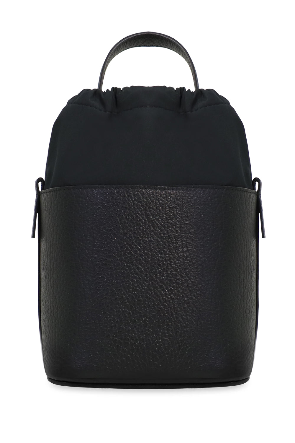MAISON MARGIELA BAGS BLACK 5AC BUCKET BAG BLACK