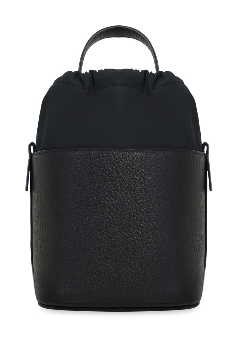 MAISON MARGIELA BAGS BLACK 5AC BUCKET BAG BLACK
