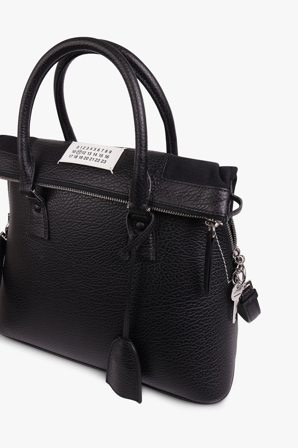 MAISON MARGIELA BAGS BLACK 5AC MEDIUM BAG | BLACK