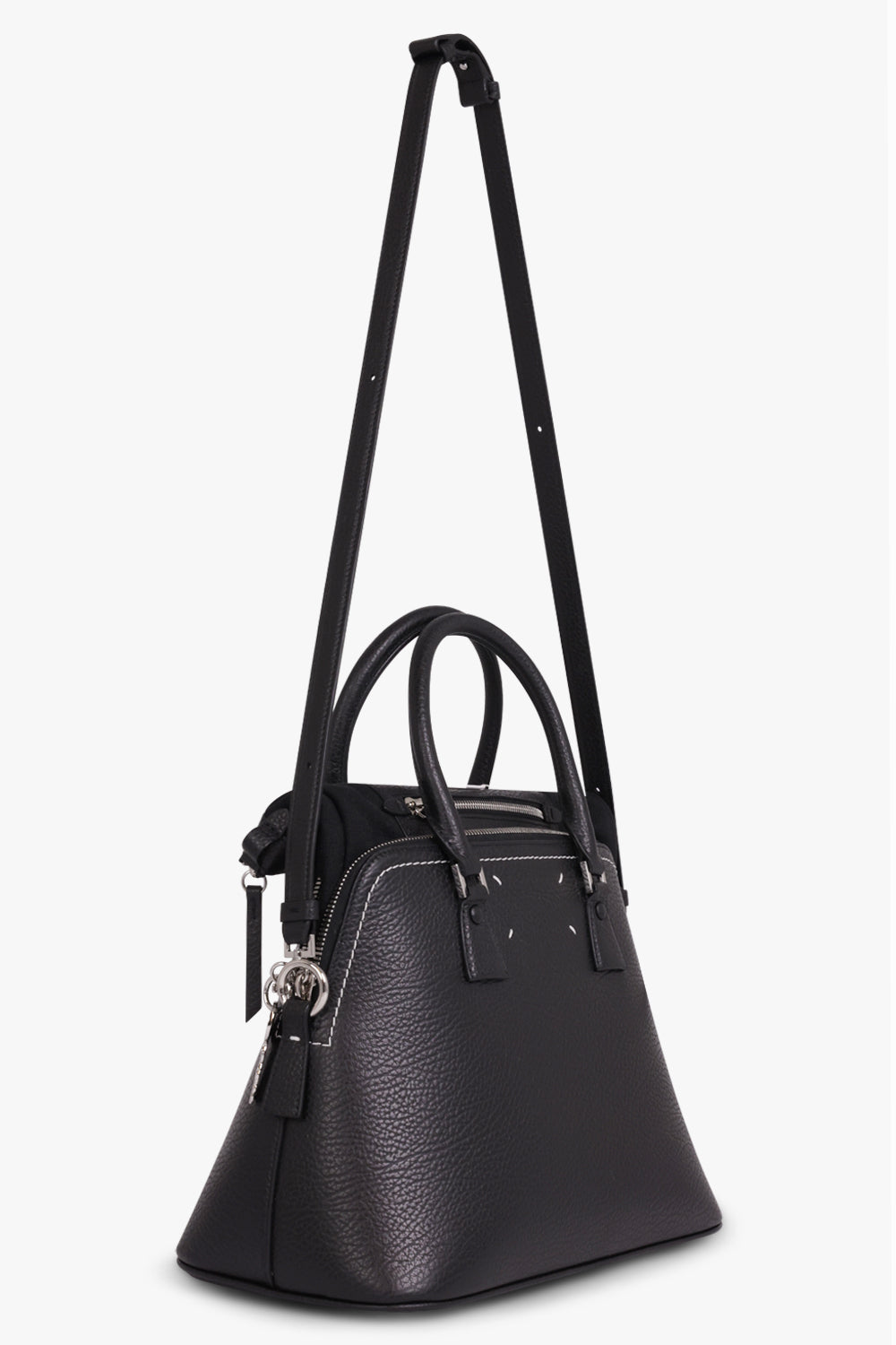 MAISON MARGIELA BAGS BLACK 5AC MEDIUM BAG | BLACK