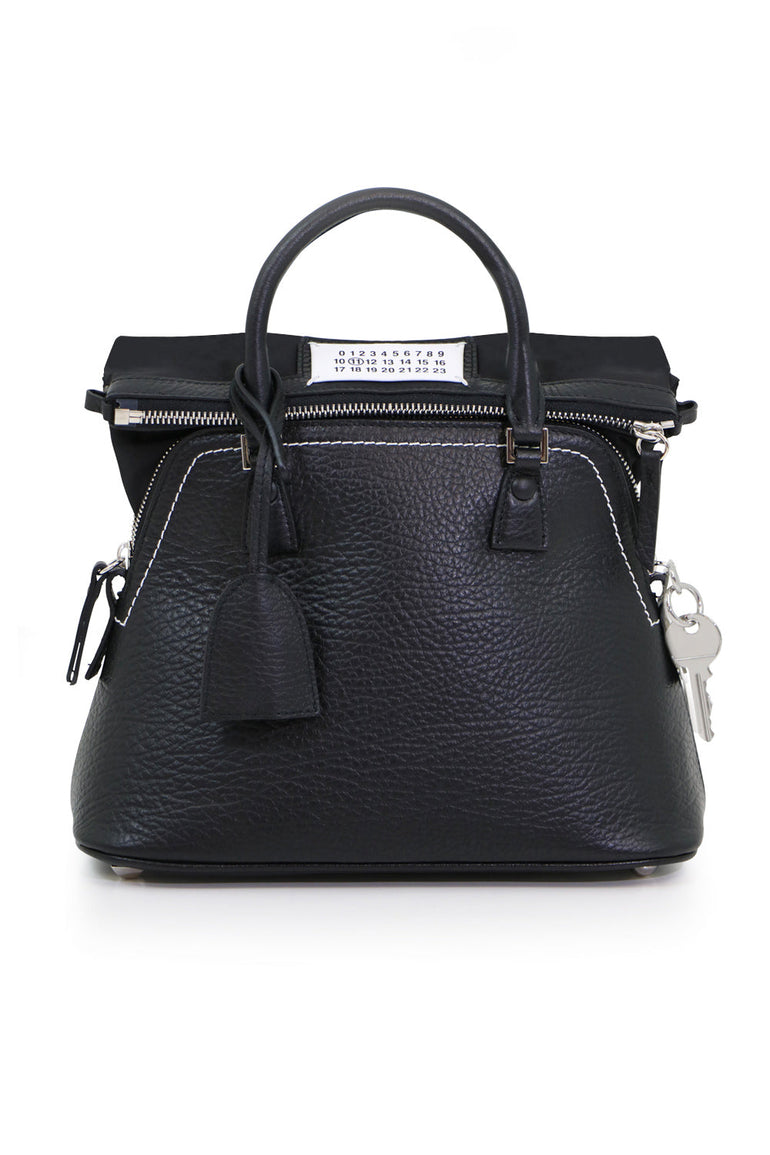 MAISON MARGIELA BAGS BLACK 5AC SMALL BAG BLACK