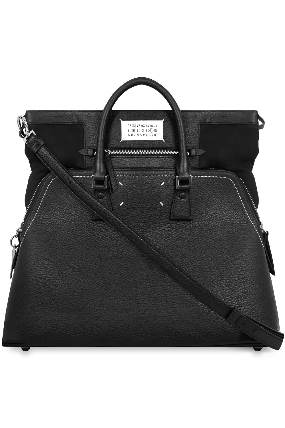 MAISON MARGIELA BAGS BLACK LARGE 5AC BAG BLACK