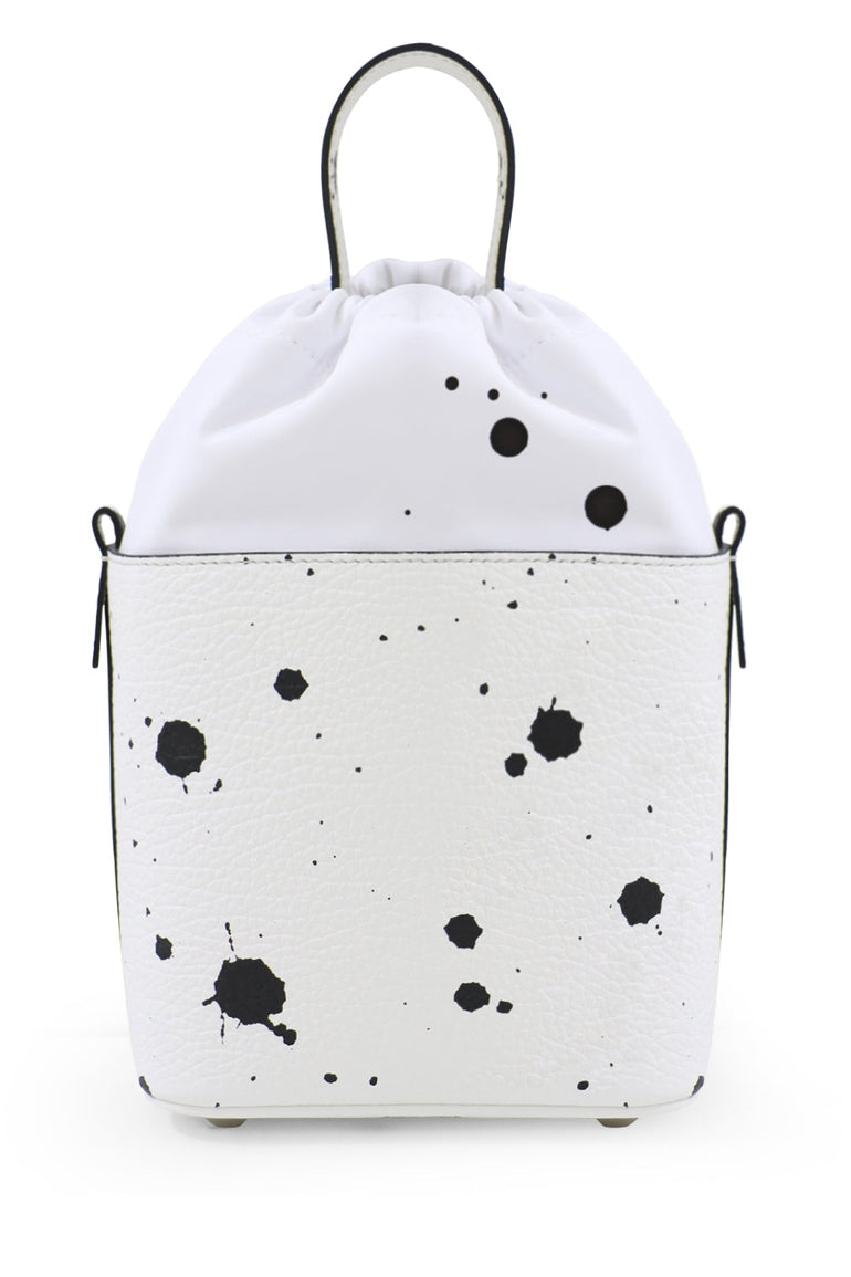 MAISON MARGIELA Bags WHITE MINI 5AC SPLATTER BAG WHITE