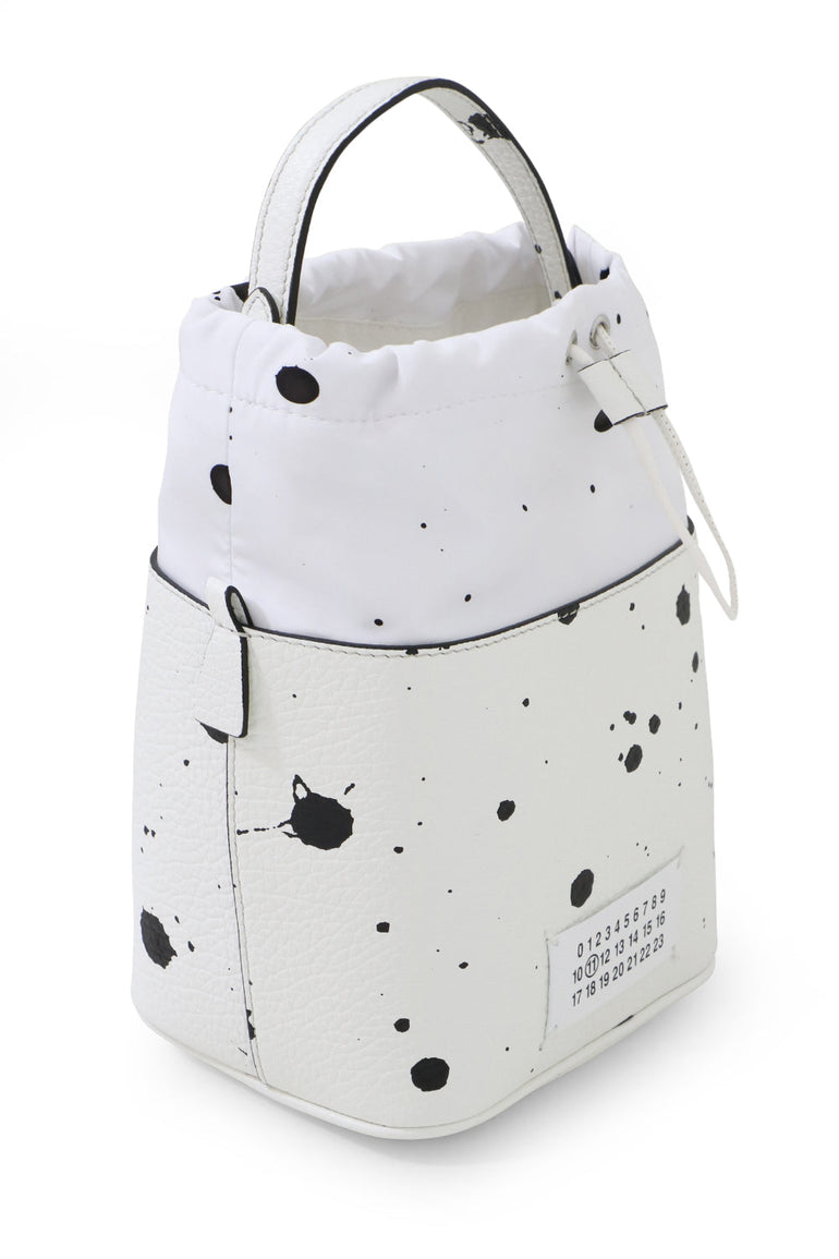 MAISON MARGIELA Bags WHITE MINI 5AC SPLATTER BAG WHITE