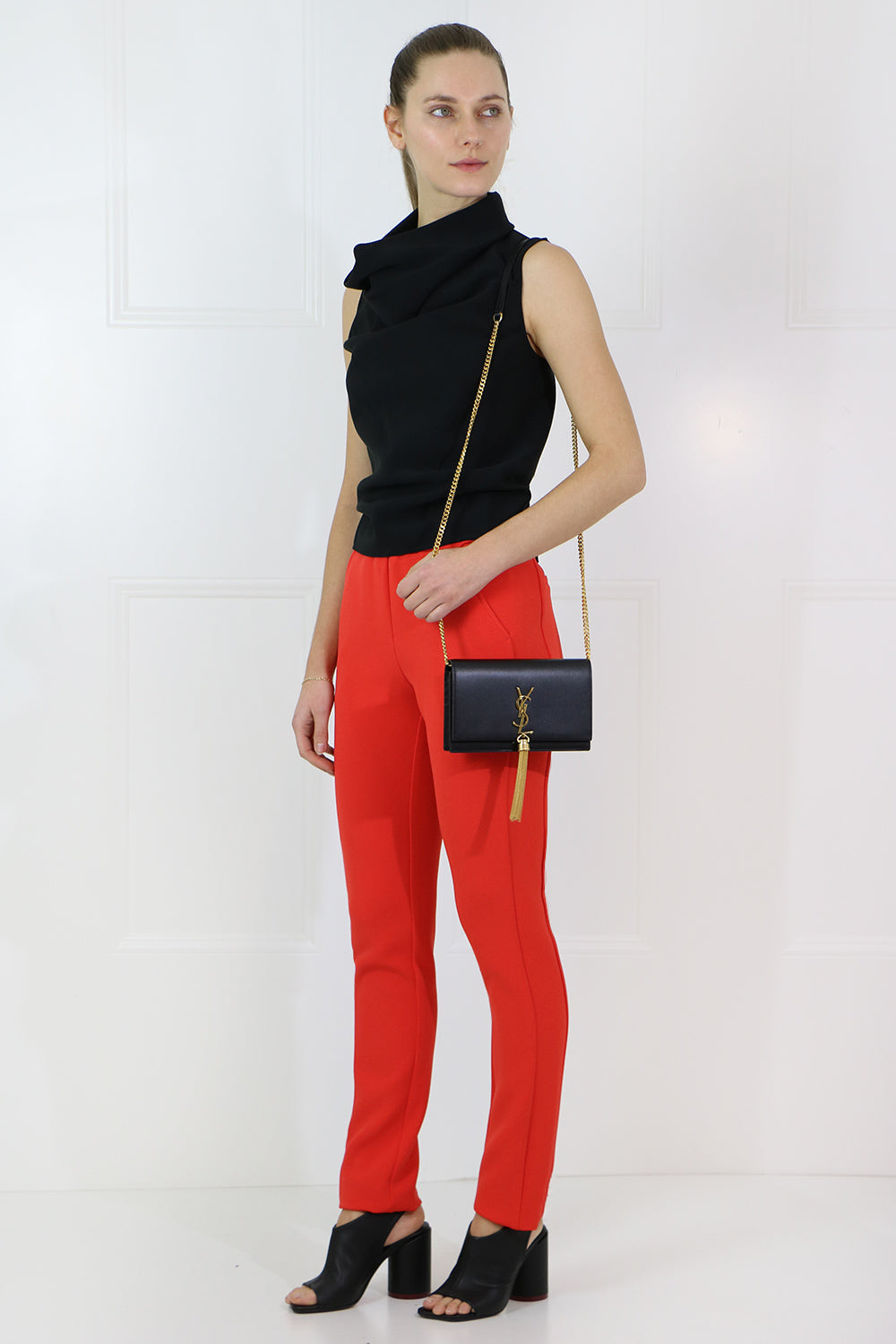MAISON MARGIELA RTW CORSET BACKLESS TOP BLACK