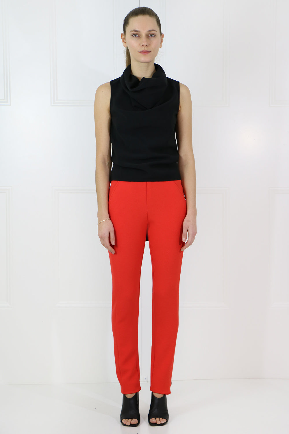 MAISON MARGIELA RTW CORSET BACKLESS TOP BLACK