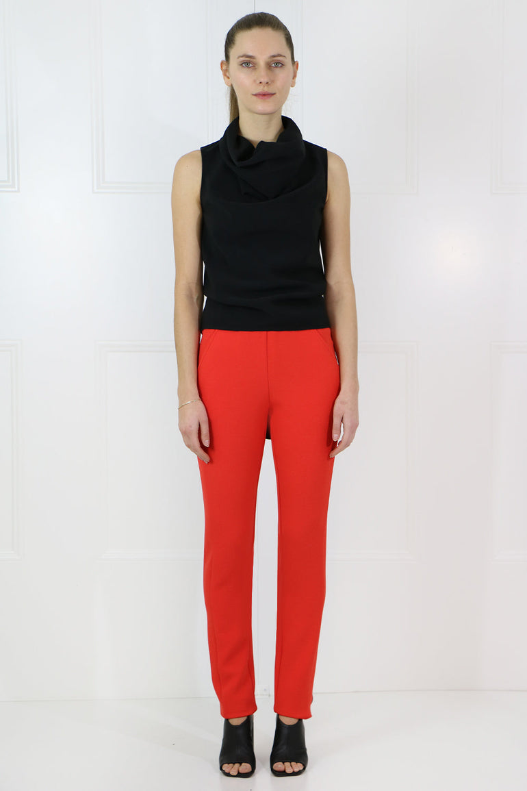 MAISON MARGIELA RTW CORSET BACKLESS TOP BLACK