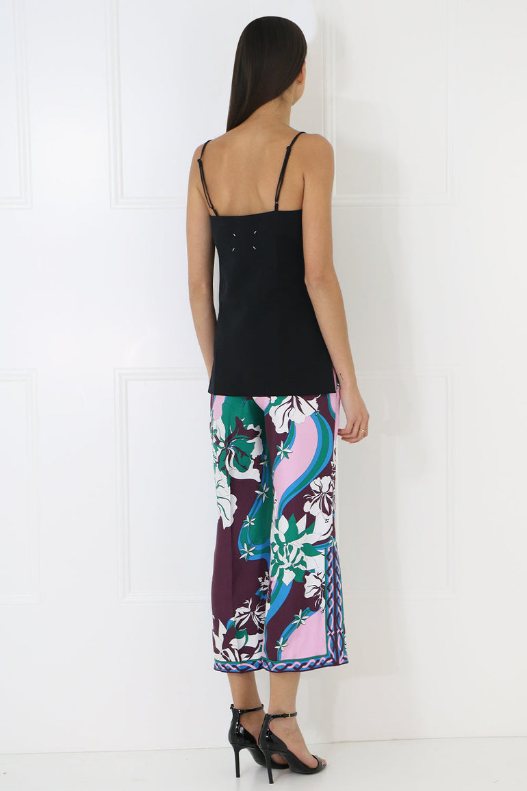 MAISON MARGIELA RTW FLARE CAMI S/LESS BLACK