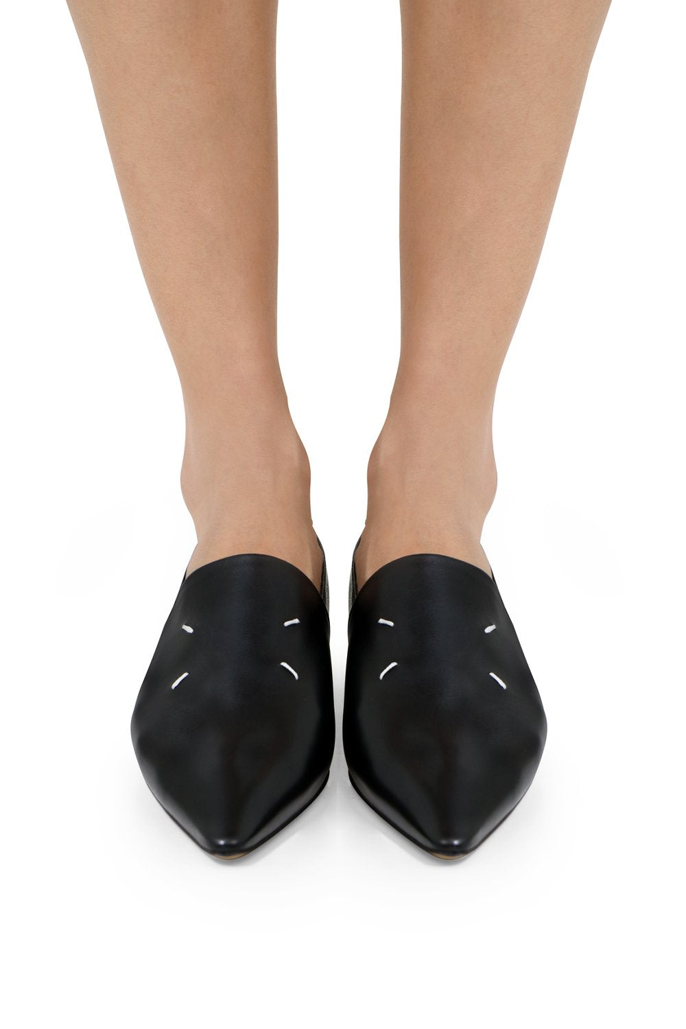 MAISON MARGIELA SHOES HEELED MOCCASIN BLACK