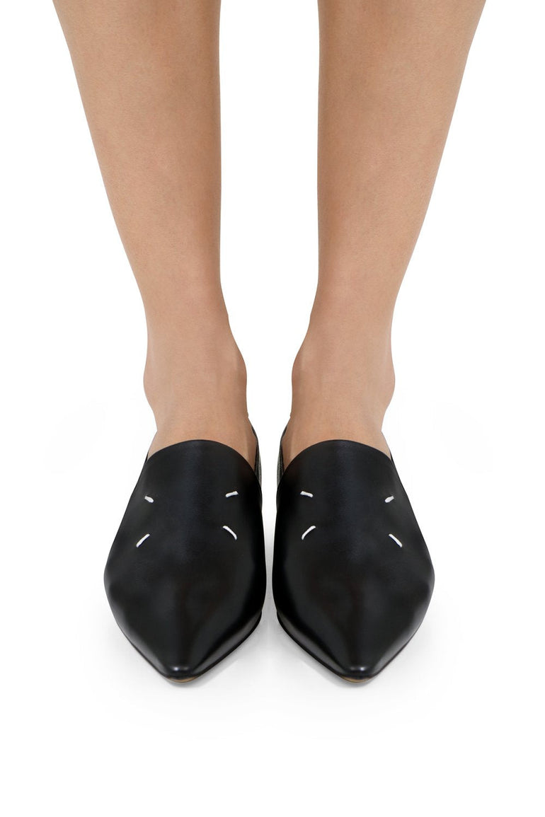 MAISON MARGIELA SHOES HEELED MOCCASIN BLACK