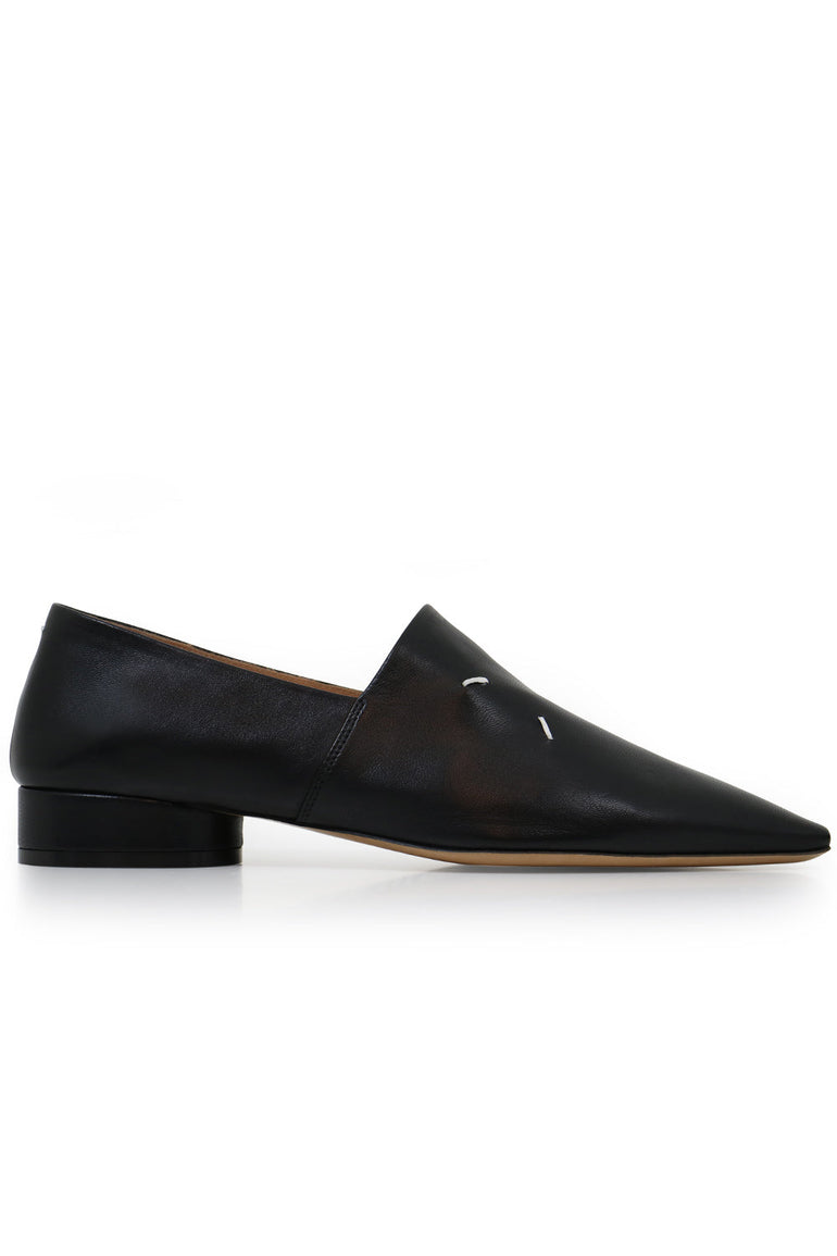 MAISON MARGIELA SHOES HEELED MOCCASIN BLACK