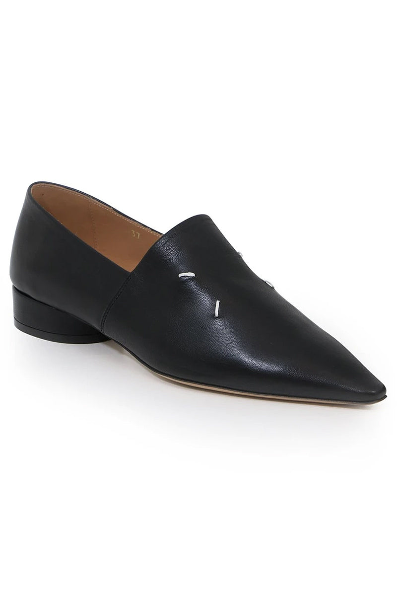 MAISON MARGIELA SHOES HEELED MOCCASIN BLACK