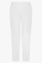 MAISON POI RTW TISSUE NARROW CROP PANT IVORY