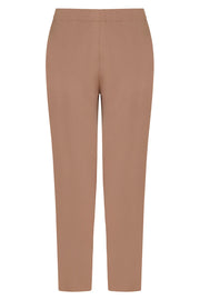 MAISON POI RTW TISSUE NARROW CROP PANT NUTMEG