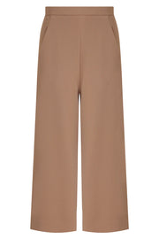 MAISON POI RTW TISSUE WIDE LEG CULOTTE NUTMEG