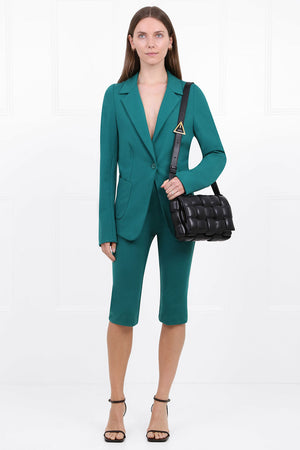 MAISON POI RTW TOUSJOUR BLAZER FOREST