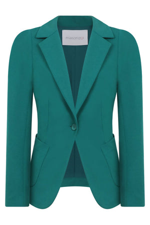 MAISON POI RTW TOUSJOUR BLAZER FOREST