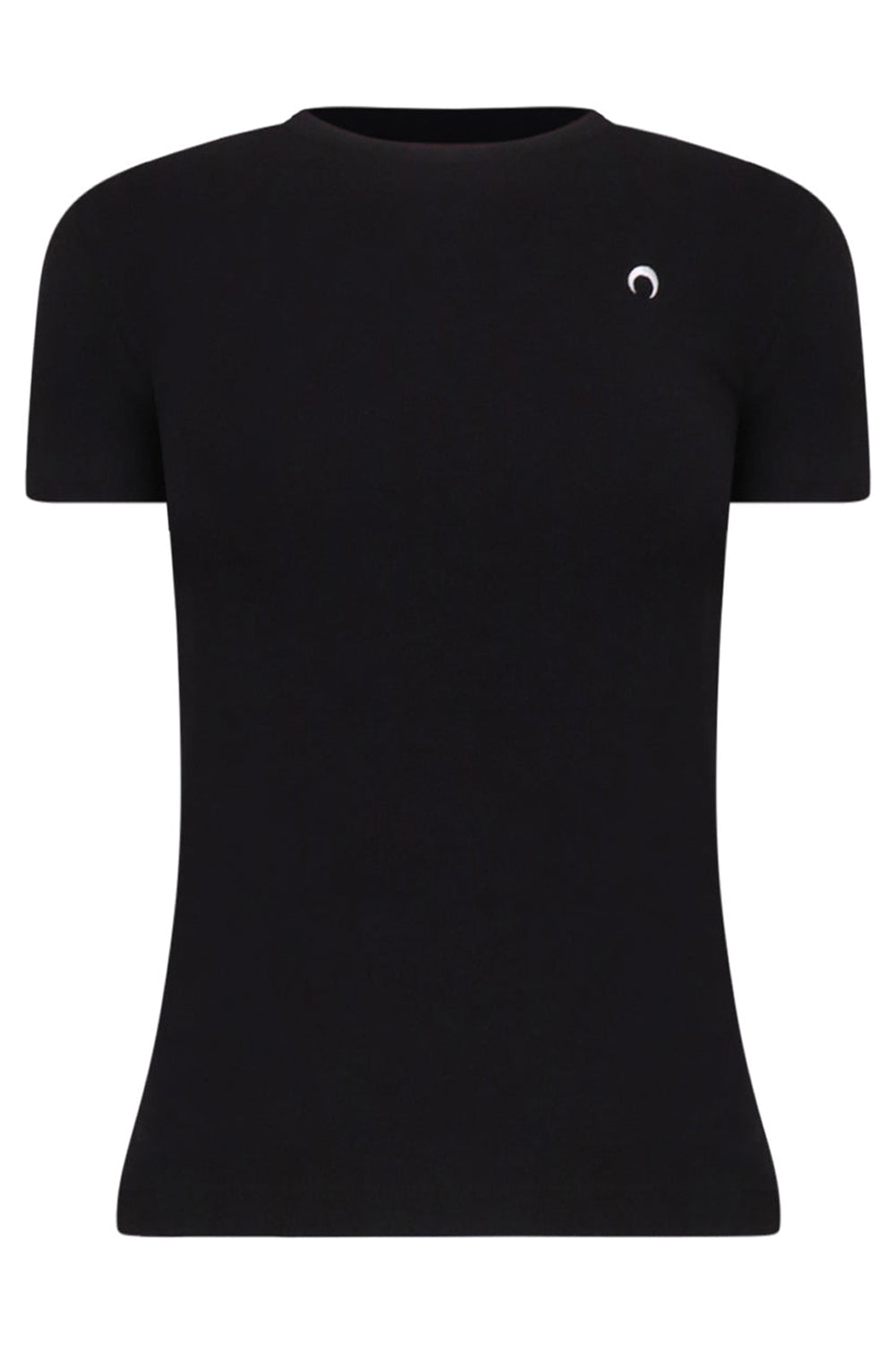 MARINE SERRE RTW MINI FIT T-SHIRT | BLACK