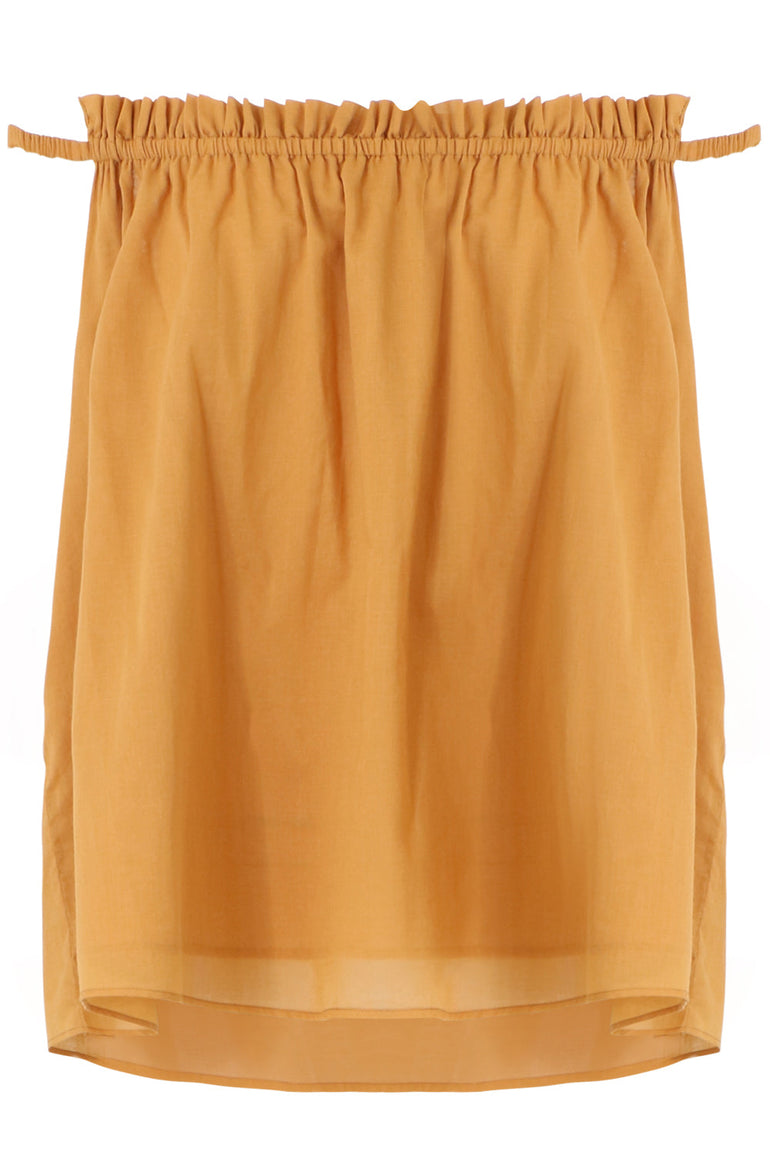 MIMI LIBERTE RTW MARTHA OFF THE SHOULDER BLOUSE CUMIN