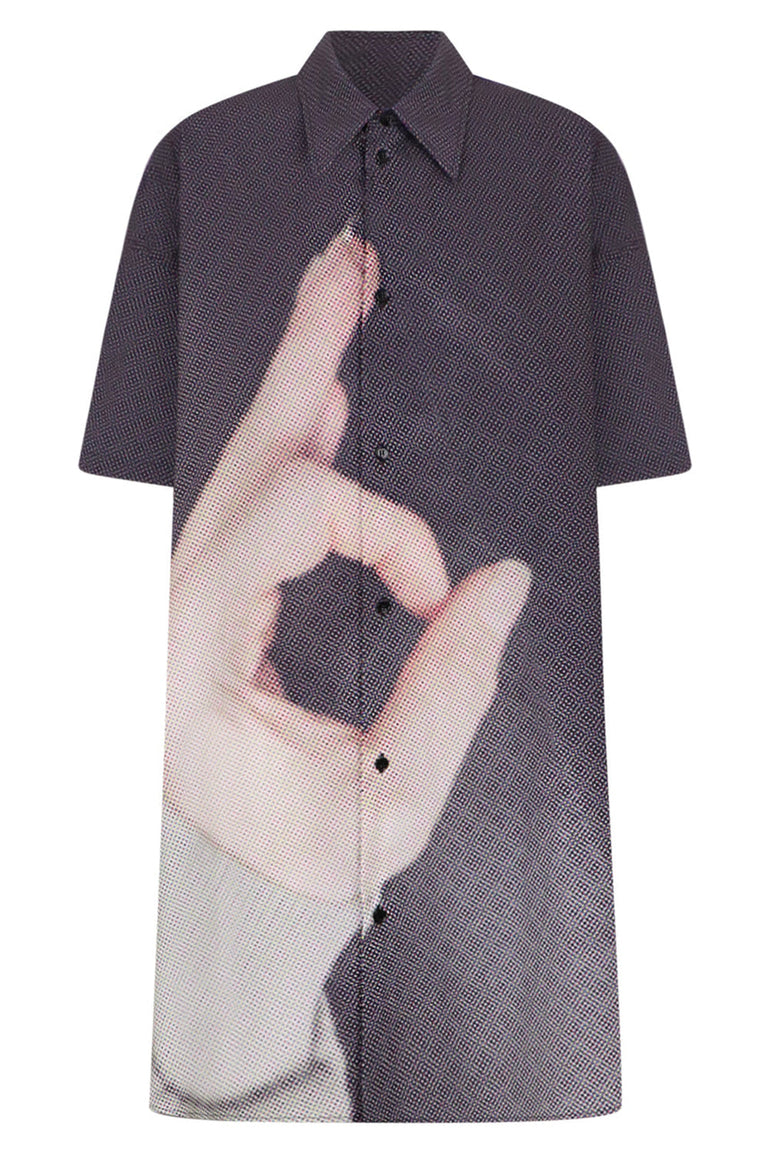 mm6 t shirt dress Printed T-Shirt Dress XS