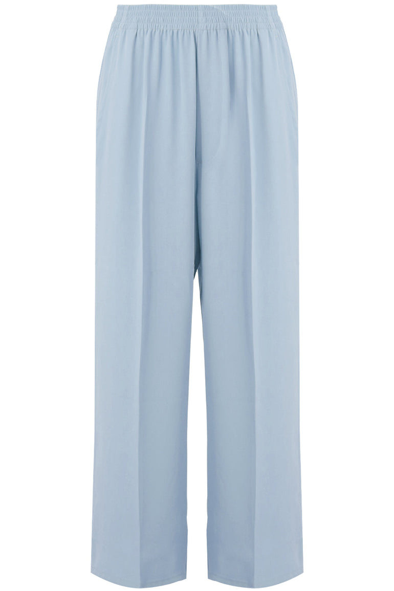 MM6 BY MAISON MARGIELA RTW CROPPED WIDE LEG CULOTTES ICE BLUE