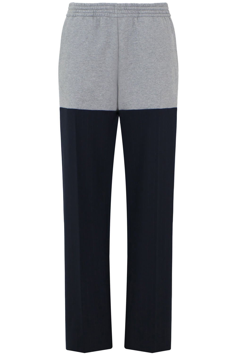MM6 BY MAISON MARGIELA RTW OVERSIZED SUITING TRACKPANTS GREY/NAVY