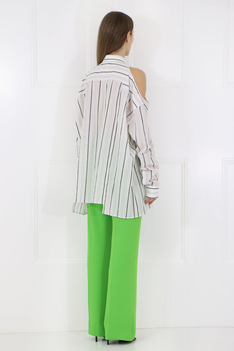 MM6 BY MAISON MARGIELA RTW RELAXED FIT PANT APPLE GREEN