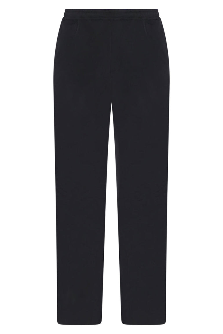 MM6 BY MAISON MARGIELA STRAIGHT ELASTIC PANTS BLACK PARLOUR X