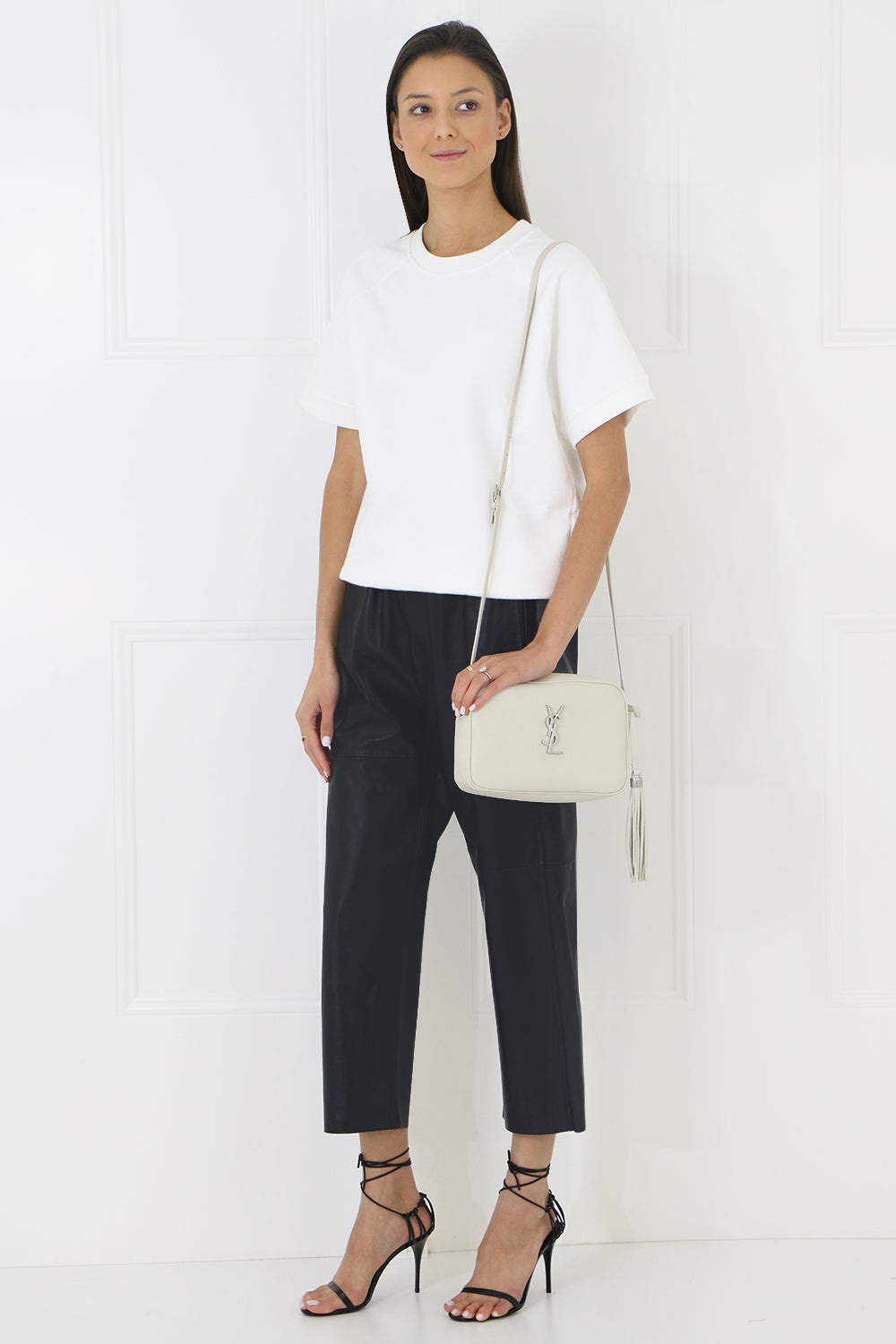 MM6 BY MAISON MARGIELA RTW SWEATSHIRT TOP S/S WHITE