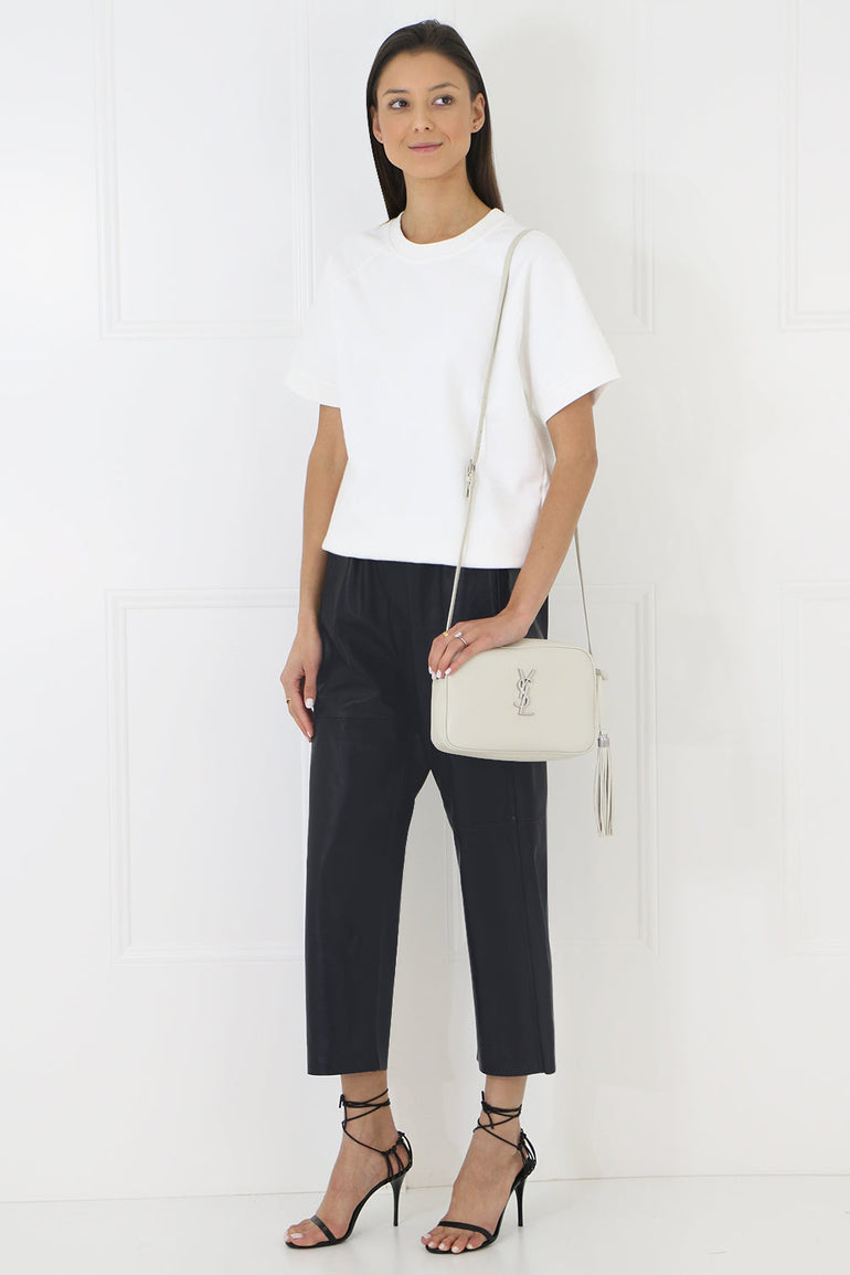 MM6 BY MAISON MARGIELA RTW SWEATSHIRT TOP S/S WHITE