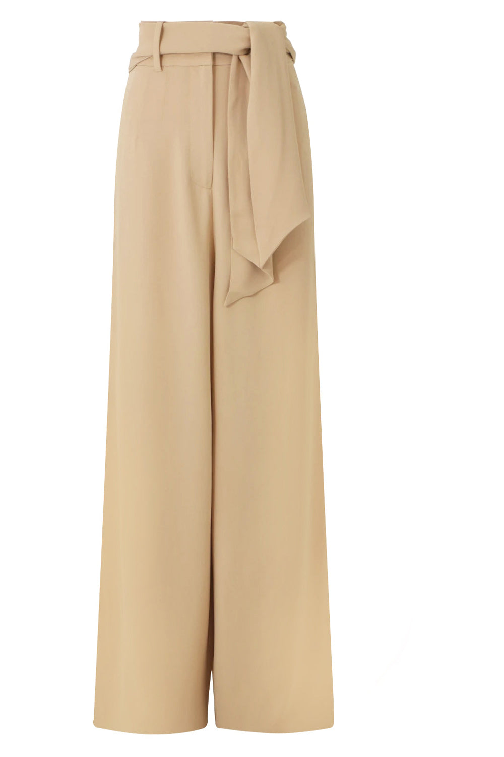 IONA WIDE LEG PANTS WITH BELT PINK – Parlour X