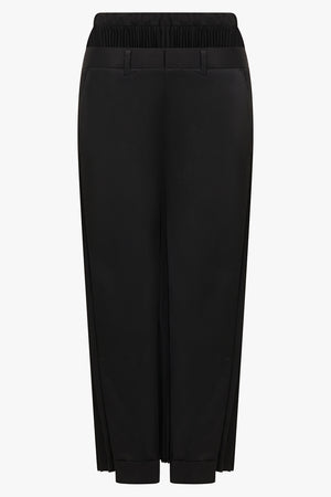 Suiting X Pleat Pant | Black
