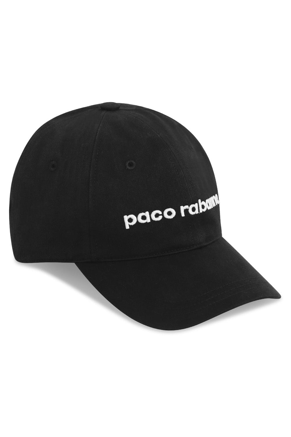 PACO RABANNE ACCESSORIES BLACK PACO RABANNE LOGO CAP BLACK