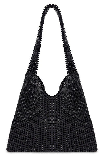PACO RABANNE PIXEL HOBO MESH BAG MOYEN BLACK NEW SEASON PARLOUR X