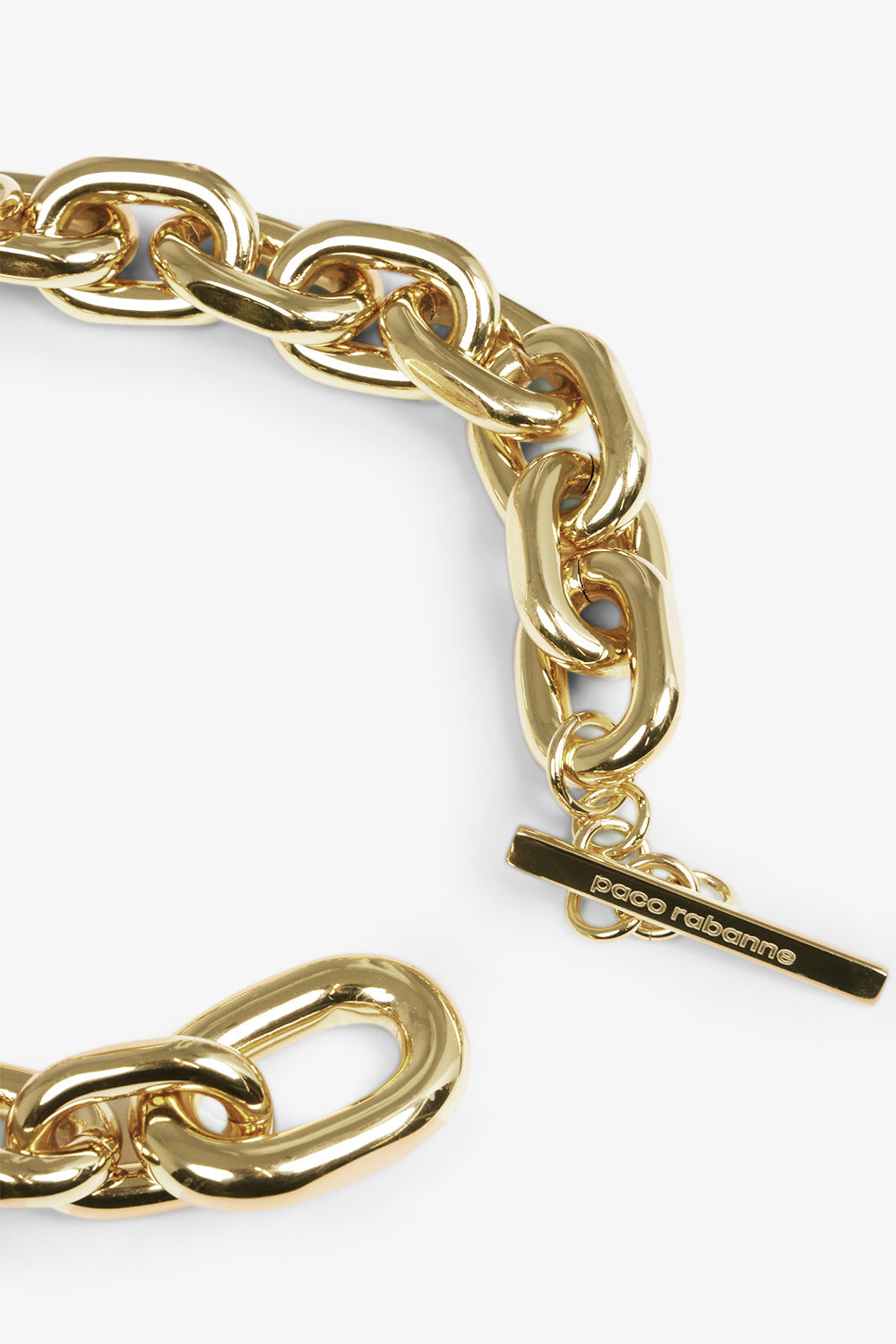 PACO RABANNE JEWELLERY GOLD XL LINK NECKLACE | GOLD